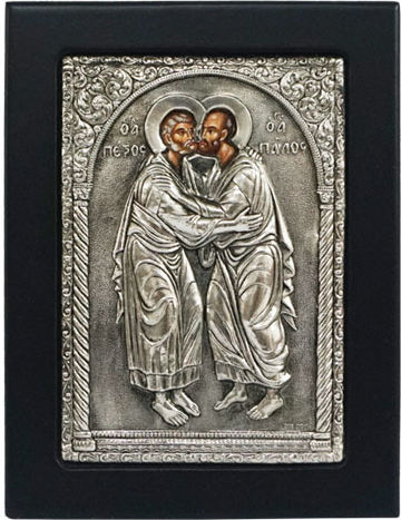 Marhome Image Saints Peter and Paul Silver 11x14cm