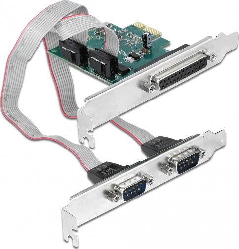 DeLock DeLock PCI Controller & Erweiterungskarten mit 3 DB25 Parallel Anschlüssen IEEE1284