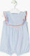 Losan Baby Bodysuit Set Sleeveless Light Blue