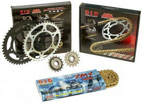 DID Kit lanț și pinion Auriu (17-39-525ZVMX) pentru Kawasaki Ninja ZX - 10 R 2004-2005