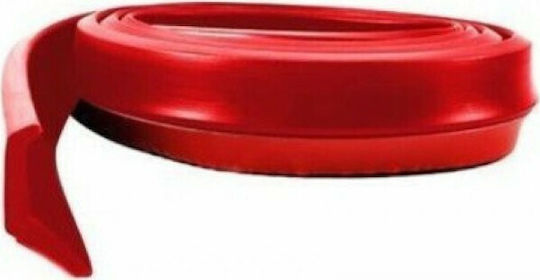 Autoline Αυτοκόλλητη Ταινία Αυτοκινήτου Lip 2.5m Κόκκινο 250cm για Προφυλακτήρα Αυτοκινήτου σε Κόκκινο Χρώμα