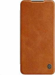 Nillkin Qin Synthetic Leather Book Brown (Galaxy A12)