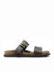 Timberland Amalfi Vibes Leder Herrensandalen in Braun Farbe