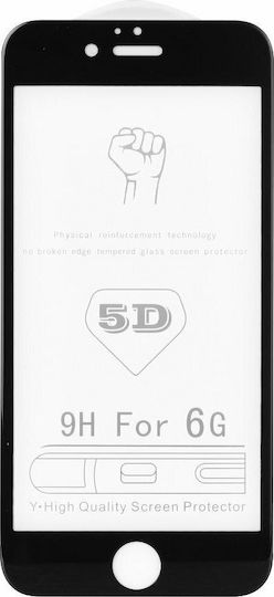 Roar 5D Пълно лепило Закалено стъкло за цялото лице (Galaxy A12)