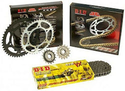 DID Chain & Sprocket Kit (14-45-428VX) for Yamaha YBR 125 2005-2006