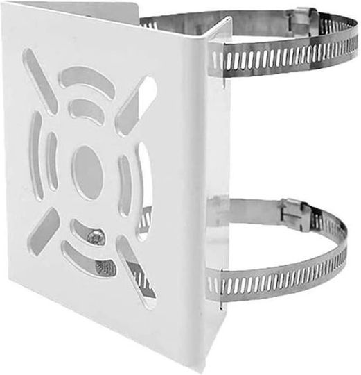 Anga Βάση για Κάμερες Συστημάτων CCTV Βάση 12x12cm για Στήριξη Κάμερας σε Κολόνα CB-170