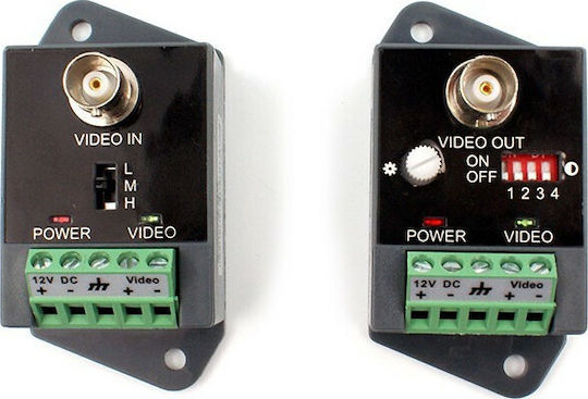 Artion Systems Video Balun for CCTV Systems Active Video Balun Transmitter H104TR