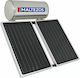Maltezos MALT H SAC Ηλιακός Θερμοσίφωνας 160 λίτρων Inox Διπλής Ενέργειας με 2.7τ.μ. Συλλέκτη