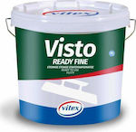 Vitex Visto Ready Fine Στόκος Γενικής Χρήσης Έτοιμος Σπατουλαρίσματος Λευκός 18kg