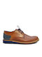 Leder Herren Freizeitschuhe Tabac Braun