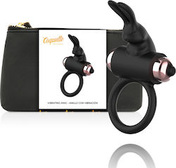 Coquette Vibrating Cock Ring Black/Gold