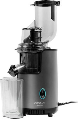 Cecotec Juice & Live 2500 Easyclean Αποχυμωτής Αργής Σύνθλιψης 200W Inox Γκρι