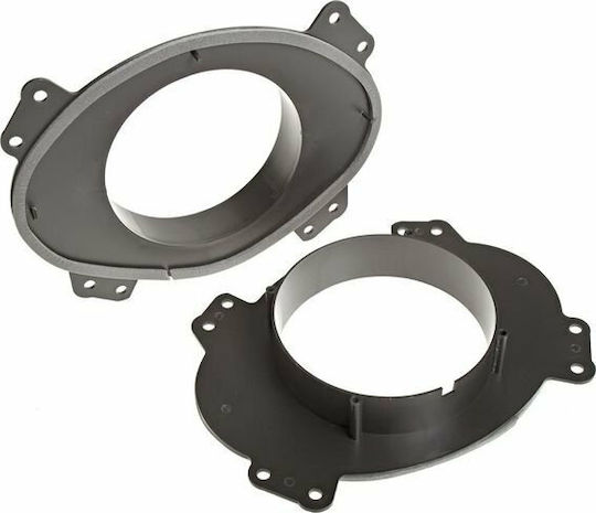 Connects2 Βάσεις Ηχείων Μπροστινές 165mm για Isuzu D-Max 2012-2015 2τμχ