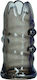 Calexotics Apollo Premium Girth Enhancer Sleeve Προέκταση Πέους Μαύρη 9cm
