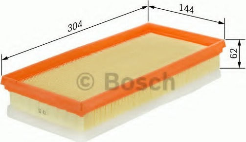 Bosch Car Air Filter for Toyota Yaris 1.4D 2011