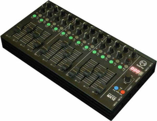 Faderfox DJ Controller MX12 σε Μαύρο Χρώμα