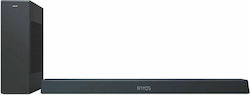 Philips TAB8405 Soundbar 240W 2.1 with Wireless Subwoofer and Remote Control Black