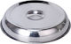 Commercial Serving Round Plate Stainless Cover 28x28cm SS201