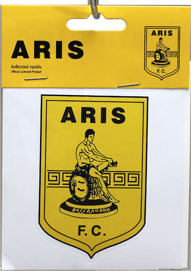 Διακοσμητικό Αυτοκόλλητο Τοίχου Aris FC Logo Stamion Διακοσμητικό Αυτοκόλλητο Τοίχου Aris FC Logo Stamion