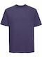 Russell Europe Classic T Werbe-T-Shirt in Lila Farbe