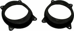 Connects2 Inel pentru difuzor de Mașină Partea din față 165mm Subaru Padurar 2013-2018 2buc