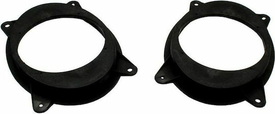 Connects2 Βάσεις Ηχείων Μπροστινές 165mm για Subaru Forester 2013-2018 2τμχ