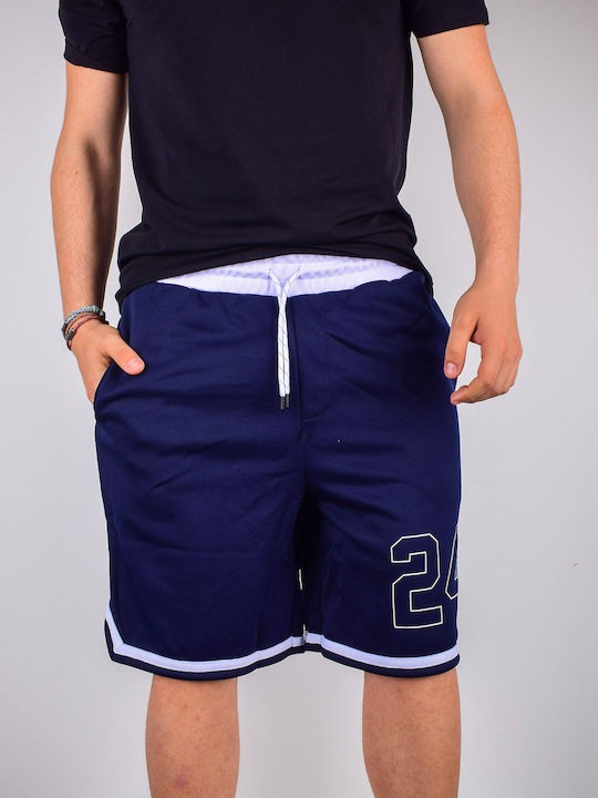 Jack & Jones Men's Athletic Shorts Navy Blue