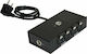 Eurolite 2 3/5-Pol DMX Splitter für Lichtkonsole / 2 XLR-Eingänge
