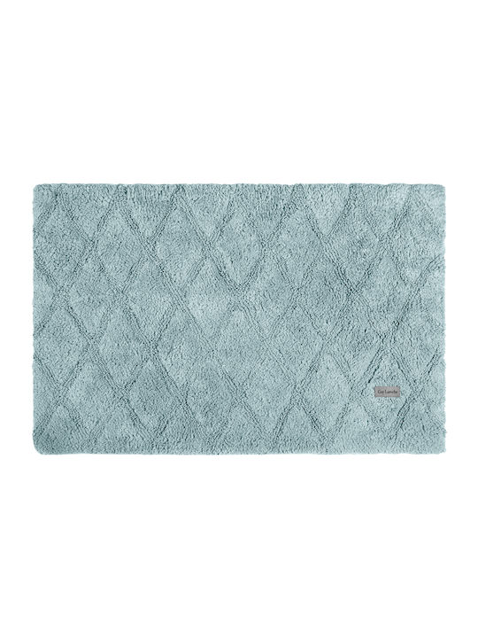 Guy Laroche Bath Mat Cotton Step 1127091121006 Aqua 55x85cm