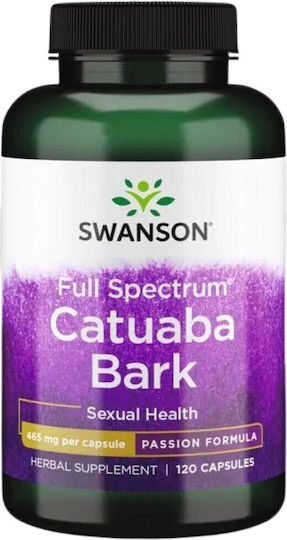 Swanson Full Spectrum Catuaba Bark 465mg 120 κάψουλες