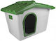 ArtPlast Dog House Plastic Outdoor Green 78.2x58.5x60cm