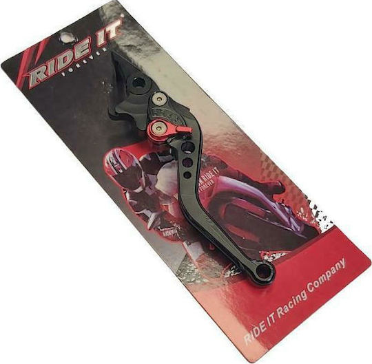 Ride It Μανέτα Μοτοσυκλέτας για Yamaha Crypton R σε Μαύρο χρώμα
