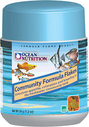 Ocean Nutrition Community Formula Tropical Fish Food Flakes 34gr