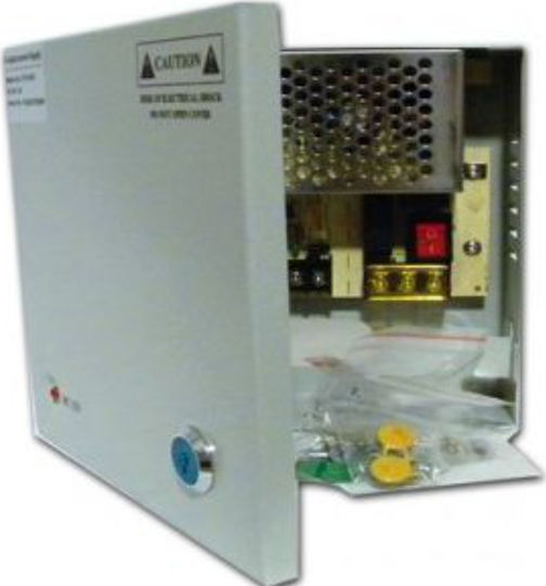 FT Electronics Power Box for CCTV Systems for 4-Way Cameras FTT9-007