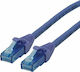 Roline U/UTP Cat.6a (Gigabit) Καλώδιο Δικτύου Ethernet 15m Μωβ