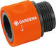 Gardena 02917-20 Ταχυσύνδεσμος με Αρσενικό Σπείρωμα 19mm