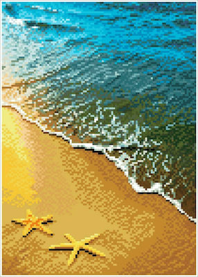 Diamond Dotz Canvas Diamond Painting Kit Mosaic - Summer Dreams