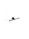 Karag Uno Wandmontiert Papierhalter Inox Black Matt