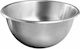 Matfer Stainless Steel Mixing Bowl Capacity 3.5lt with Diameter 25cm and Height 12.5cm.