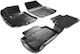 Rizline Set of Front and Rear Mats 4pcs Tray Type for Suzuki Vitara 2016 Black