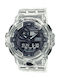 Casio G-Shock Analog/Digital Men's Watch 53mm Chronograph Battery with White Rubber Strap