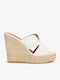 Kanna Women's Platform Shoes White