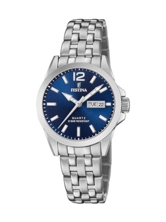 Festina Women's Watch with Silver Metal Bracelet