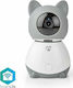 Nedis WIFICI30CGY IP Cameră de Supraveghere Wi-Fi Full HD 1080p cu Comunicare Bidirecțională și Lentilă 3.6mm