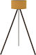 Click Lampa de podea Î145xL38cm. cu Soclu pentru Bec E27 Galben