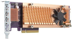 QNap Κάρτα PCIe σε 4 θύρες M.2 QM2 Expansion Card