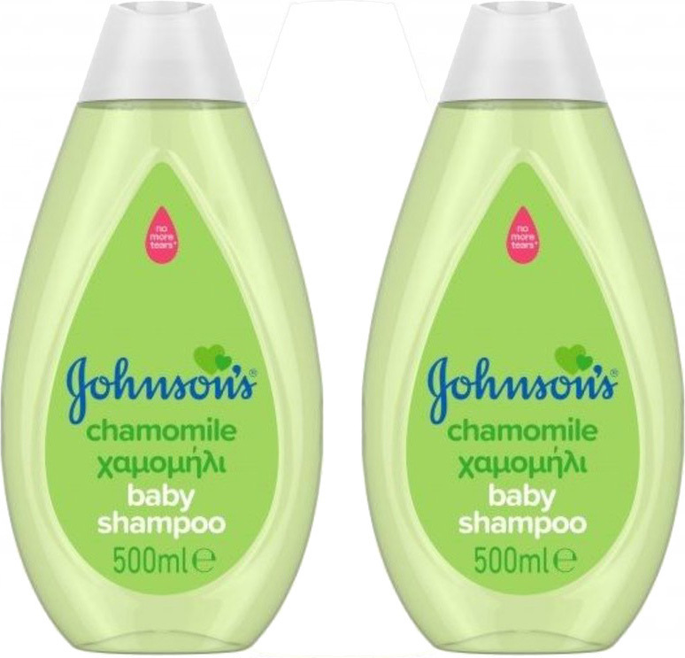 Johnson & Johnson Baby Shampoo Chamomile (2x500ml) 1000ml Skroutz.gr