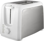 Homa Cadis Toaster 2 Schlitze 750W Weiß