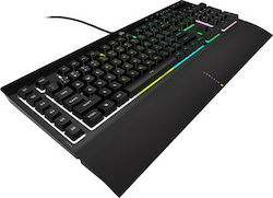 Corsair K55 RGB Pro Gaming-Tastatur Volle Größe mit RGB-Beleuchtung Schwarz