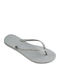 Havaianas Slim Glitter II Frauen Flip Flops in Gray Farbe